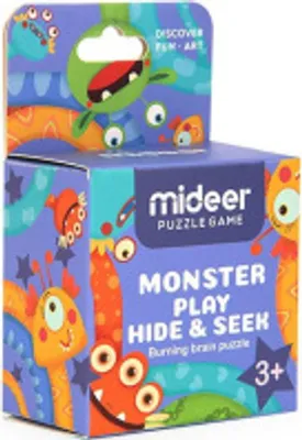 Produktbild von Mideer Logisches Spiel Ungeheuerchen auf Verstecken spielen