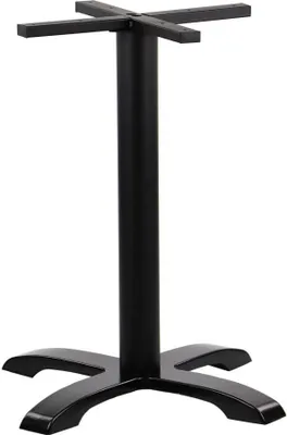 Produktbild von Tischgestell aus Gusseisen SH-5009-2, für Büro, Hotel, Restaurant, Maße 62x62x72 cm, Schwarz