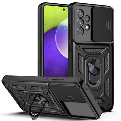 Produktbild von Techsuit Camshield Back Cover Hülle für Samsung Galaxy A52 4G/5G / A52s - Schwarz