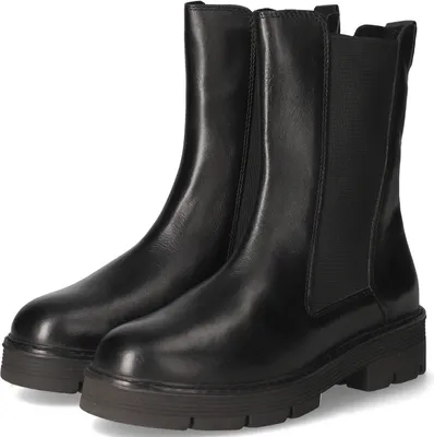 Produktbild von Marco Tozzi Chelsea Boots Damen Glattleder Schwarz Größe: 39