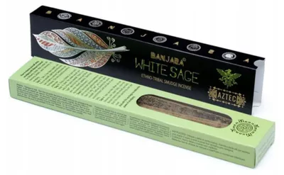 Produktbild von Banjara WHITE SAGE Duftstäbchen Räucherstäbchen Hohe Qualität