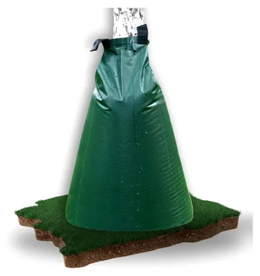 Produktbild von Baumbewässerungsbeutel I 75 Liter I 10 Stück I Bewässerungssack aus robustem PVC I Für die Bewässerung von Bäumen I UV-beständiger & reißfester Bewässerungsbeutel