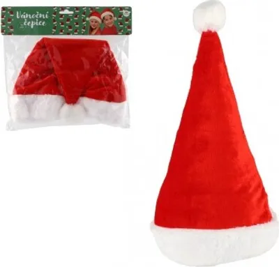 Produktbild von Weihnachtsmütze Kinder Stoff Durchmesser 25 cm auf Karte Karneval