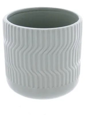 Produktbild von Pflanztopf aus Keramik - grün - ca. 12 cm