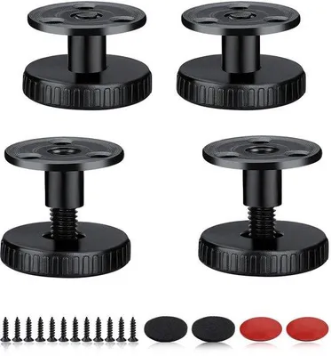 Produktbild von Tischbeine 27-40 mm Höhe verstellbar - Set von 4 Stück