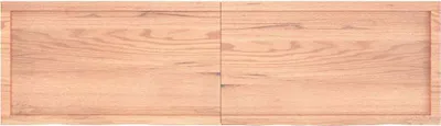 Produktbild von vidaXL Wandregal Hellbraun 180x50x(2-6) cm Massivholz Eiche Behandelt