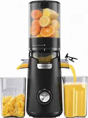 Entsafter mit 135 mm Einfüllöffnung, 1,8 l, Slow Juicer, 300 W