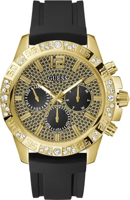 Produktbild von Guess Herren Uhr Armbanduhr Majestic GW0909G2 Silikon