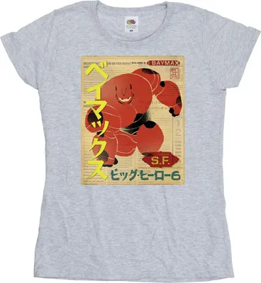 Produktbild von Disney - "Big Hero 6" T-Shirt für Damen BI13048 (XL) (Grau)