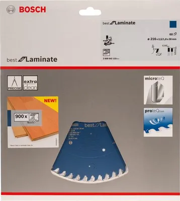Produktbild von Kreissägeblatt Best for Laminate, 216 x 30, Z60