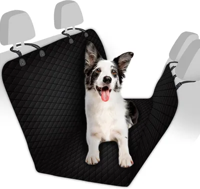 Produktbild von Hundedecke für die Rückbank im Auto - waschmaschinengeeignet - universelle Passform für Kleinwagen, Kombis und SUVs