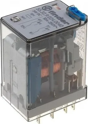 Image de FINDER Relais F 55.32, 24 V-, 2xUM, 10 A
