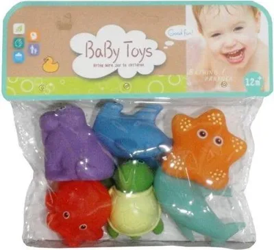 Image de Animaux qui couinent pour le bain (jouets, pour les plus petits)