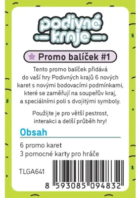 Zdjęcie produktu dla TLAMA games: Podziwne krainy – Zestaw promocyjny 1