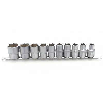 Zdjęcie produktu dla Zestaw Kluczy Nasadowych 1/2" 10-24 Mm 10 Szt