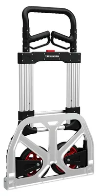 Produktbild von Magnacart Faltbare Sackkarre - Tragfähigkeit bis zu 200 kg - Transportwagen - 60 x 9 x 102 cm - Leichtes Aluminium