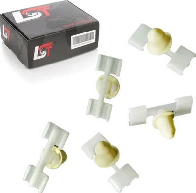 Produktbild von 5x Für BMW E46 Coupe Cabrio Klammer Clips Schutzzierleisten Zierleiste Leisten