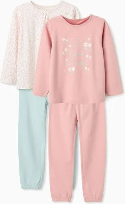 Produktbild von Zippy Zkgun0101 Langarm-pyjama Rosa 9-10 Years Rosa 9-10 Years