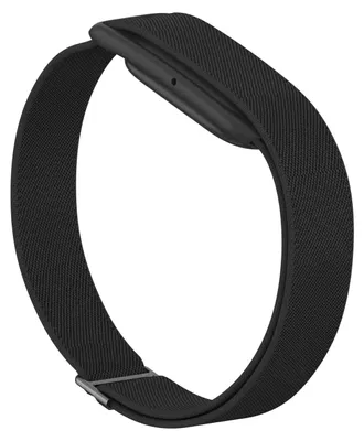 Produktbild von Strap-it Elastisches Bizeps-Armband passend für Fitbit Air - Schwarz