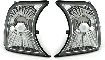 Produktbild von Eagle Eyes Frontblinker Set für 5er BMW E34 (alle) in Klarglas Chrom