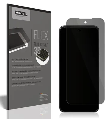 Produktbild von Full Cover Privacy Blickschutzfolie für Motorola Moto G55 5G Folie Anti-Shock
