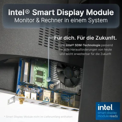 Produktbild von FutureAIO AIO24-12i3-W11P-256/2x8 W6E, 61 cm (24"), Full HD, Intel Core 3, 16 GB, 256 GB, Windows 11 Pro