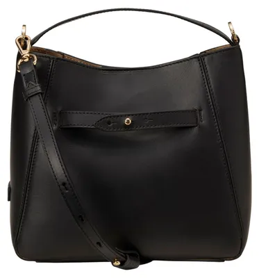 Produktbild von Marc O'Polo Leder Handtasche Umhängetasche Tilda Hobo Bag Black schwarz