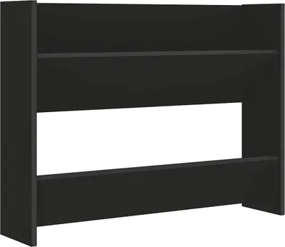 Obrázok produktu pre vidaXL Nástenný botník čierny 80x18x60 cm Materiál drevo