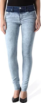 Produktbild von Diesel Skinzee 0852T Stretch Damen Jeans Hose Skinny