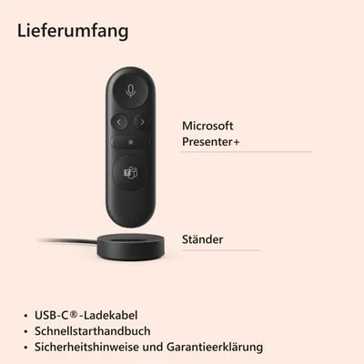 Obrázok produktu pre Microsoft Presenter+ čierny, farba:čierna