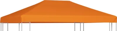 Obrázek produktu pro Střecha altánu The Living Store 310 g/m² 4x3 m oranžová