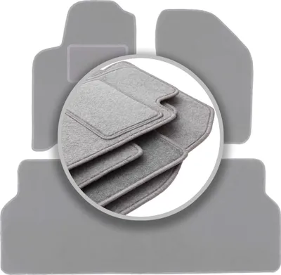 Image de Tapis de sol gris cendré pour : Renault Scenic I Monospace (1996-2003)