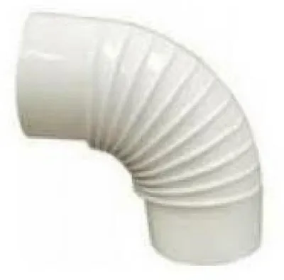 Immagine prodotto di curva 90 bianco smaltato 140