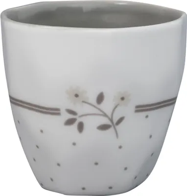 Produktbild von Greengate Elements Eileen Mini Latte Cup white 0,13l