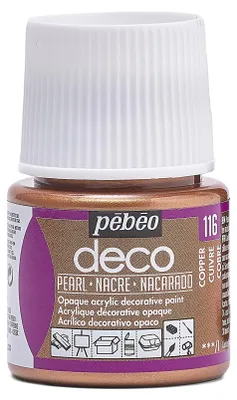 Acrylfarbe Perlmutt Kupfer 45 ml