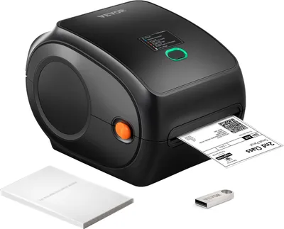 Zdjęcie produktu dla Termiczna drukarka etykiet Termiczna drukarka etykiet Drukarka etykiet Bluetooth Usb 300 Dpi