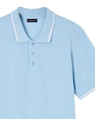 Produktbild von Emporio Armani Poloshirt Kurzarmshirt mit Polokragen