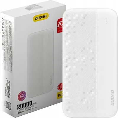 Immagine prodotto di DUDAO K4S+ Powerbank 20000mAh Bianco