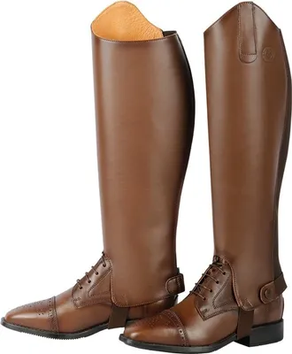 Produktbild von Harrys Horse Chaps Elite broque brown XL