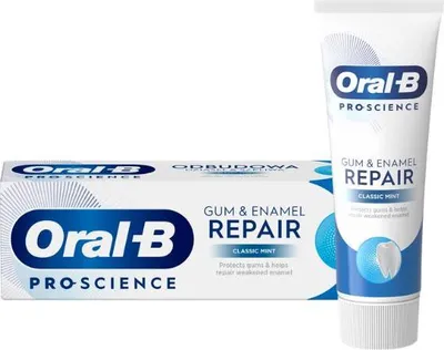 Immagine prodotto di Oral-B Pro-Science Dentifricio Riparatore Gengive e Smalto Menta Classica 75 ml