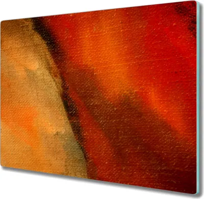 Produktbild von Coloray Herdabdeckplatte 60x52 cm Schneidebrett Kochplattenabdeckung Küchenbrett Hackbrett - Textur der Leinwand und Farben