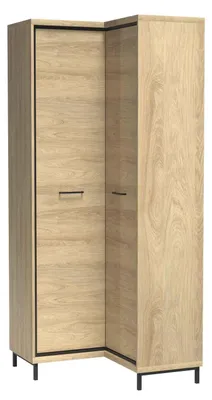 Produktbild von Masseno Drehtürenschrank SYNDRA 102,5/197/58 cm 2-türig Eichefarben