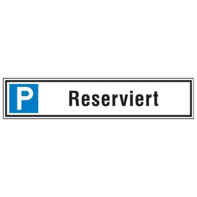 Obrázok produktu pre SafetyMarking® Hinweisschild   - P Reserviert