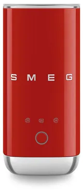 Obrázok produktu pre Smeg MFF02RDEU, Automatický napeňovač/zohrievač mlieka, Červená, Keramický, 120 ml, 180 ml, 60 s