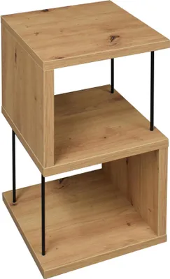 Zdjęcie produktu dla Standregal >Drum< in Asteiche - 33x65x33cm (BxHxT)