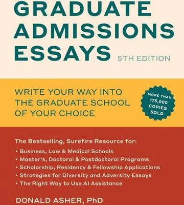 Immagine prodotto di Graduate Admissions Essays, Fifth Edition