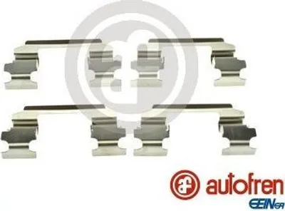 Produktbild von AUTOFREN SEINSA D42958A Zubehörsatz Scheibenbremsbelag Vorne für NISSAN X-TRAIL (T30)