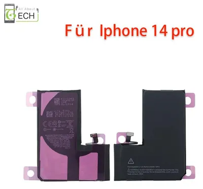 Produktbild von Ersatz Akku für iPhone 14 PRO inkl. Kleber 3250mAh Accu Batterie Battery