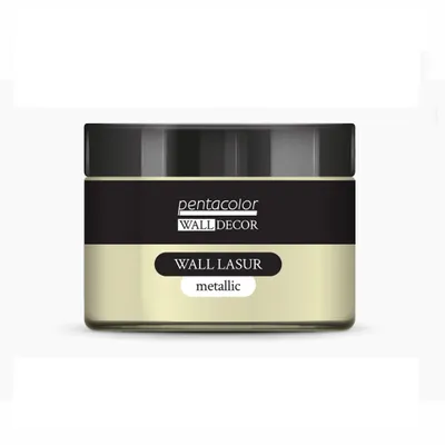 Produktbild von PENTART Wandlasur, Metallic, 150 ml, Perlweiß