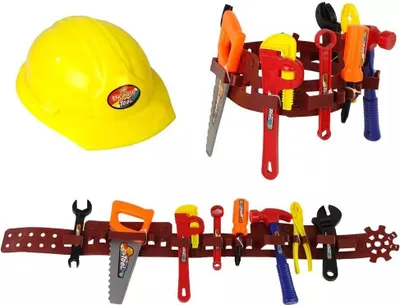 Produktbild von Werkzeugset für Heimwerker mit Werkzeuggürtel (Spielzeug)